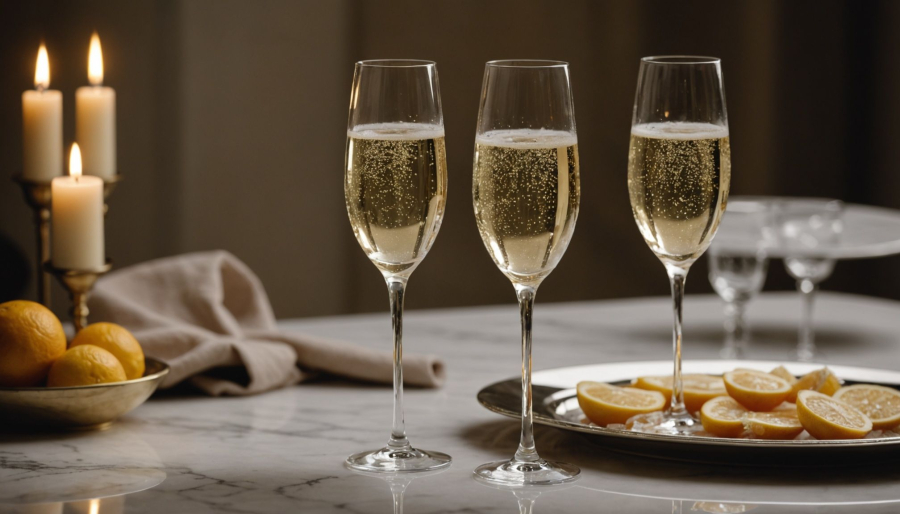 What are the best crystal champagne glasses for celebrations?